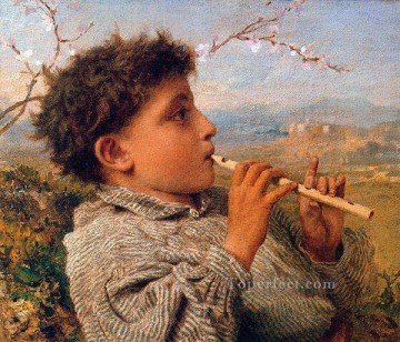 シェパード・パイパー 1881 ジャンル ソフィー・ゲンゲンブレ・アンダーソン Oil Paintings